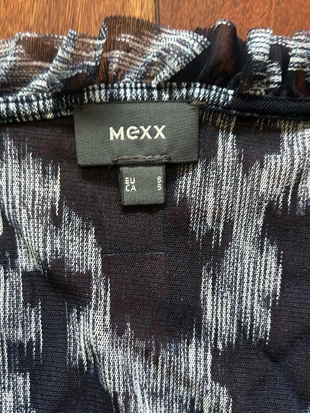 Mexx Ruffle Sheer Mesh Tank Top - Picture 4 of 6